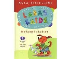 Labas, raide. Mokausi skaityti. 1 knyga