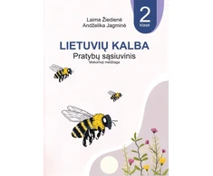 Lietuvių kalba pratybų sąsiuvinis 2 klasė
