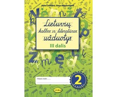Lietuvių kalbos ir literatūros užduotys 2 klasei 3 dalis