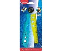 Liniuotė Maped 15/30cm Croc Croc Open Up blister.