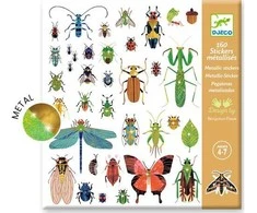 KNYGA Djeco Lipdukai - 160 lipdukų - Vabzdžiai