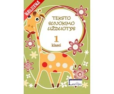 KNYGA Teksto suvokimo užduotys 1 klasei