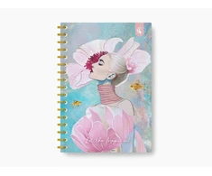 Mados ikona, Sąsiuvinys B5, spiralinis įrišimas,160 psl.80 gsm, langeliais