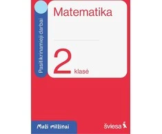 KNYGA Šviesa Matematika. Pasitikrinamieji darbai 2 klasei. Serija Maži milžinai