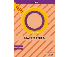 KNYGA Šviesa Matematika. Užrašai 2 klasei, 2 dalis (pagal 2022 m. BUP). Serija TAIP!