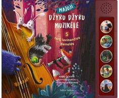 KNYGA Mažoji džyru džyru muzikėlė. 5 tartį lavinančios dainelės