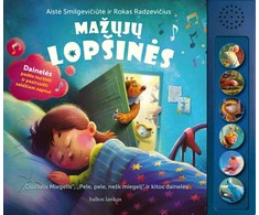 KNYGA Mažųjų lopšinės. „Čiūčiulis miegelis", „Pele, pele, nešk miegelį" ir kitos dainelės