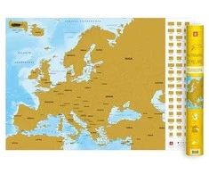 Nutrinamas EUROPOS žemėlapis lietuvių kalba