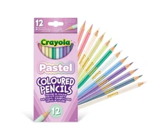 Pasteliniai spalvoti pieštukai 12vnt.