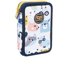 Cool Pack Forminis dviejų skyrių penalas su priedais CoolPack Jumper 2 Pucci F066699