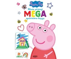 Peppa Pig. Mano pirmoji MEGA spalvinimo knyga
