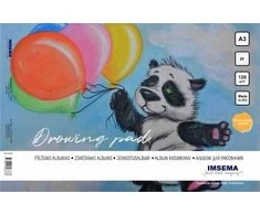 Piešimo albumas A3 20 lapų, 120 gr PREMIUM IMSEMA