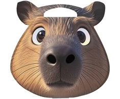 Piešimo sąsiuvinis forminis Capybara 60 lap. 28.5x24.5cm
