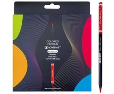 Pieštukai spalvoti apvalūs Acmeliae Artmate Super Soft 24 vnt