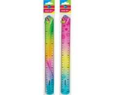Plastikinė liniuotė 30cm SOFT ABS lanksti