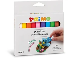 Plastilinas PRIMO, 10 spalvų