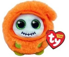 Oranžinis Pliušinis pakabukas TY Beanie Balls GRIFFIN - oranžinis ghoul ball