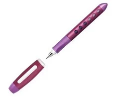Plunksnakotis Faber-Castell Scribolino, kairiarankiams, rožinės spalvos korpusas