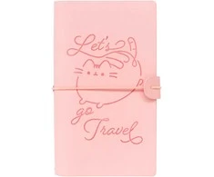 Pusheen kelionių planavimo užrašų knygutė