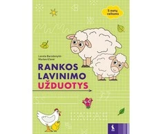 KNYGA Šviesa Rankos lavinimo užduotys 5 metų vaikams