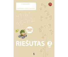 Riešutas. Pratybų sąsiuvinis 2 klasei, 1 dalis (atnaujinta) (serija „ŠOK“)