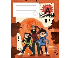 Sąsiuvinis A KOMANDA, 12 l., linijomis