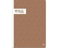 Lastva Sąsiuvinis A4 52lapų 70g langeliais METALLIC
