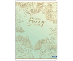 Lastva Sąsiuvinis A4 52lap. 80g BERRY linija