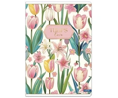 Lastva Sąsiuvinis A4 52lap. 80g TULIPS linija