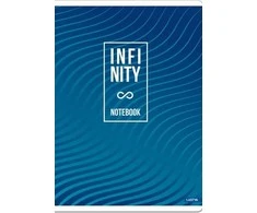 Lastva Sąsiuvinis A5 52lapų 80g linijomis INFINITY