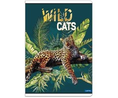 Lastva Sąsiuvinis A5 52lap 80g linija WILD CATS