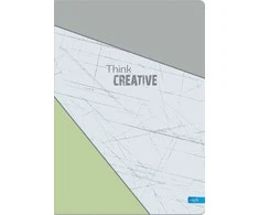 Lastva Sąsiuvinis A5 96lapų 70g langeliais CREATIVE
