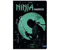 Sąsiuvinis(platus) A5 12 lap. 80 g lang. NINJA WARRIOR