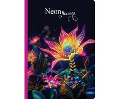 Lastva Sąsiuvinis(platus) A5 12lapų 80g langeliais NEON