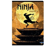 Sąsiuvinis(platus) A5 48 lap. 80 g lang. NINJA WARRIOR
