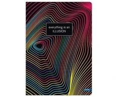 Lastva Sąsiuvinis(platus) A5 48lapų 80g linijomis ILLUSION