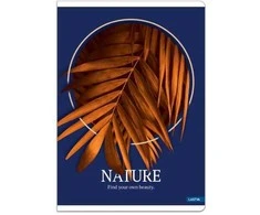 Lastva Sąsiuvinis(platus) A5 48lapų 80g linijomis NATURE