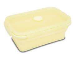 Cool Pack Silikoninė pietų dėžutė COOLPACK, 800 ml, pastelinės geltonos spalvos
