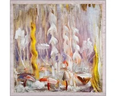 Šilkinė skarelė "Pasaulio sutvėrimas X" (68*68)