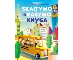 Šviesa Skaitymo ir rašymo knyga 6 metų vaikams