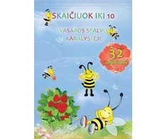 Dėlionė PIO Spalvinimo knygelė Skaičiuok iki 10