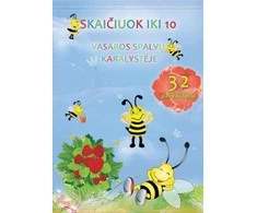 Dėlionė PIO Spalvinimo knygelė Skaičiuok iki 10