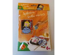 Spalvinimo smėliu rinkinys "Princesė"