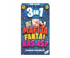 Dream makers stalo žaidimų rinkinys šauniam vakarėliui 3 in 1