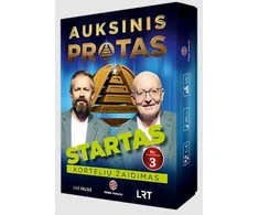 Stalo žaidimas Auksinis protas. Startas Nr. 3