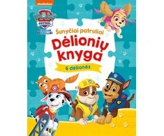 Šunyčiai Patruliai. Dėlionių knyga