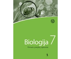 KNYGA Šviesa Biologija. Pirmasis pratybų sąsiuvinis 7 klasei (serija „Šok“)