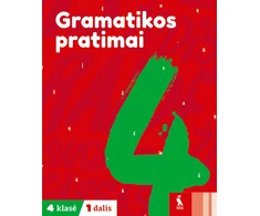 KNYGA Šviesa Lietuvių kalbos gramatikos pratimai 4 klasei, 1 dalis