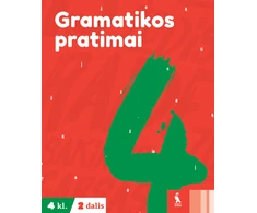KNYGA Šviesa Lietuvių kalbos gramatikos pratimai 4 klasei, 2 dalis