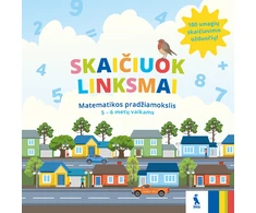 KNYGA Šviesa Matematikos pradžiamokslis „Skaičiuok linksmai 5-6 metų vaikams